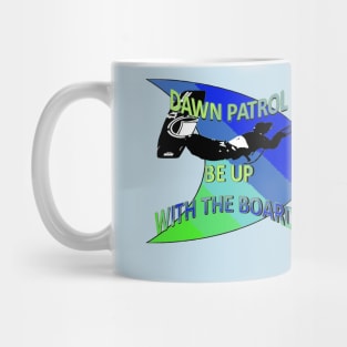 Freestyle Kitesurfer Be Up With The Boards Fun Pun Mug